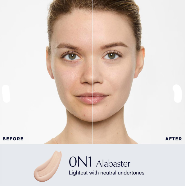 Base Double Wear de Estee Lauder Tono 0N1 Albaster