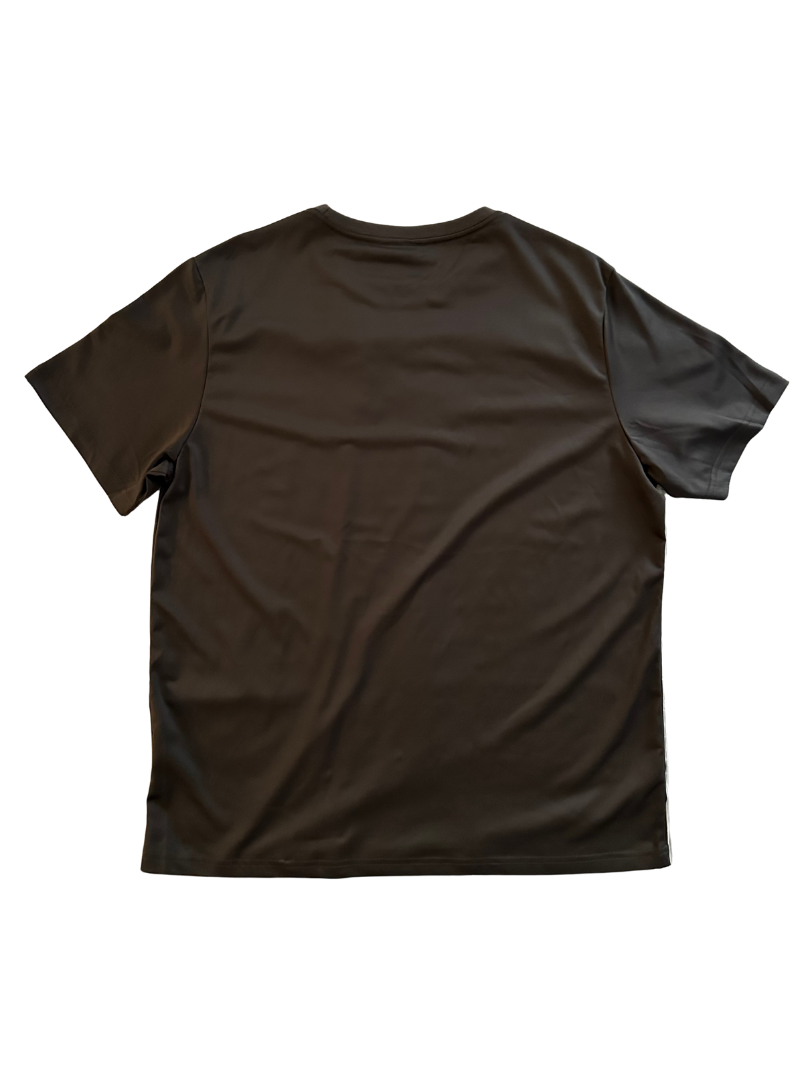 Playera grafito manga corta