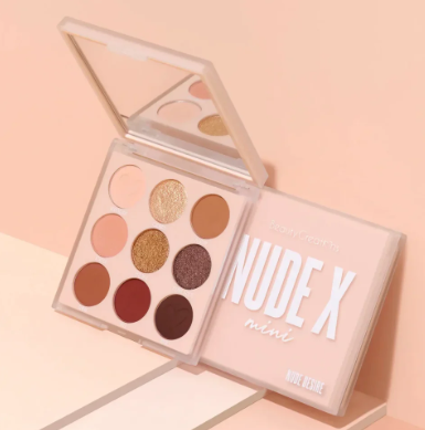 Paleta Sombras Nude X de Beauty Creations Tono Nude Desire