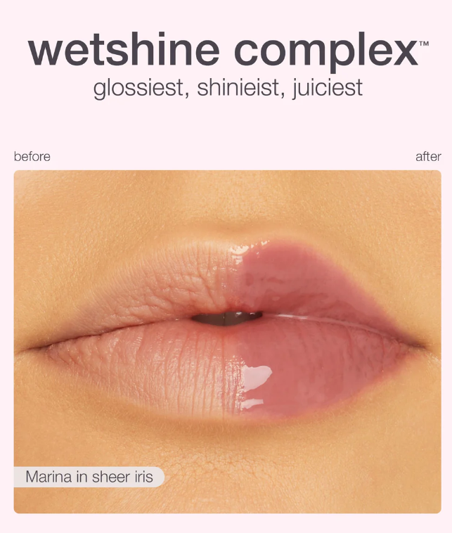 LIp Vinyl Maracuja Juicy de Tarte Tono Shimmering Coconut