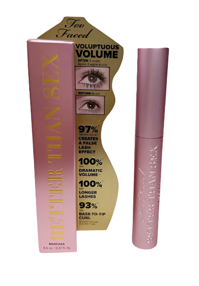 Mascara Better than Sex de Too Faced Tono Negro