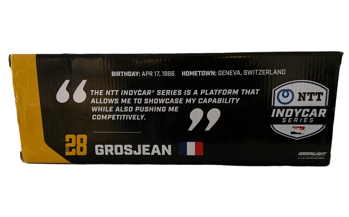 Auto coleccionable NTT Indy Car Series #28 Romain GrosJean 1:18