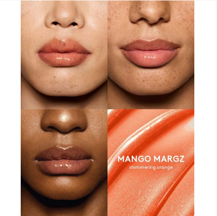 Gloss Bomb Universal Lip Luminizer de Fenty Beauty Tono Mango Margz 14