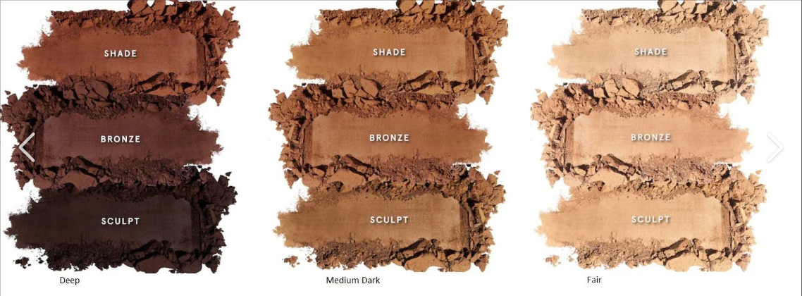 Bronceador en Polvo Made for Shade de One Size O/S Tono Fair Trio