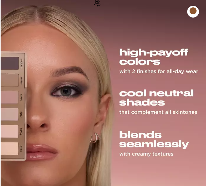 Paleta Sombra Ojos Naked 2 Basics de Urban Decay