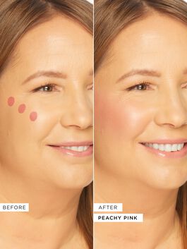 Rubor liquido Blush & Glow Maneater de Tarte Tono Peachy Pink