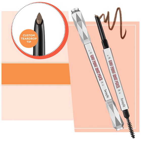 Lapiz para ceja Goof Proof Brow de Benefit Color 3.5 Neutral Medium Brown