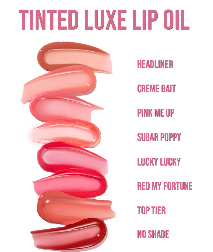Aceite Labial Tinted Lux de Beauty Creations Tono No Shade