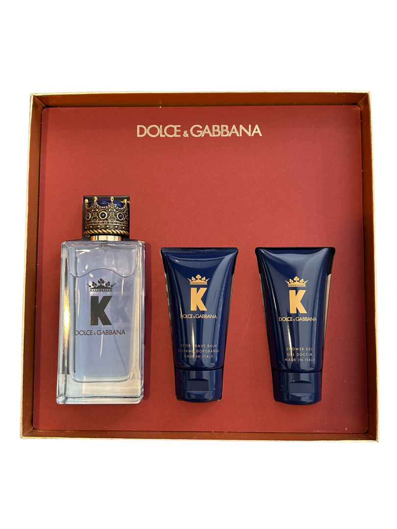 Locion Caballero Kit Dolce&Gabbana 100ml + After Shave + Shower Gel
