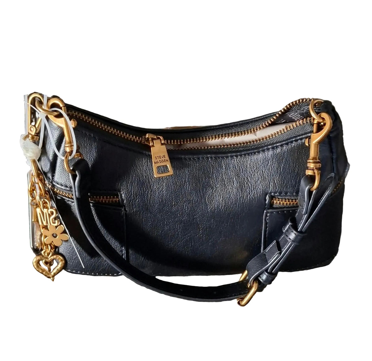 Bolsa para dama Shoulderback Steve Madden color Negro