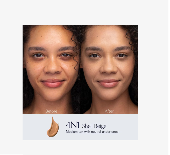 Base Double Wear de Estee Lauder Tono 4N1 Shell Beige