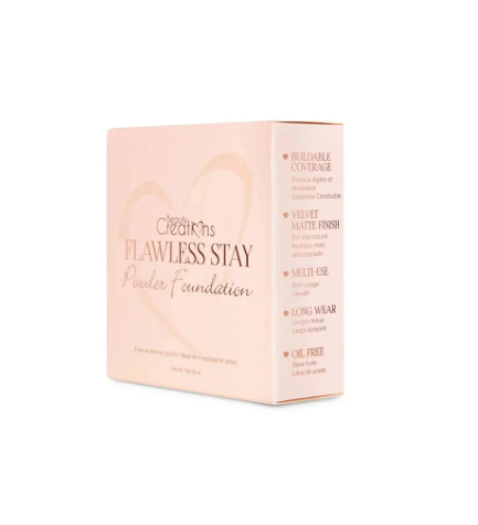 Base en Polvo Flawless Stay de Beauty Creations Tono FSP 8.0
