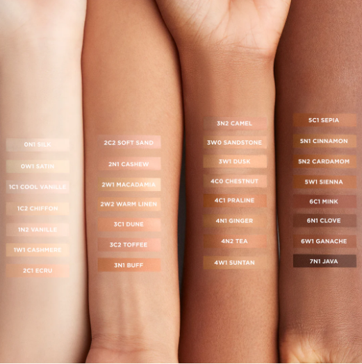 Base Real Flawless Foundation de Laura Mercier Tono 4C1 Praline