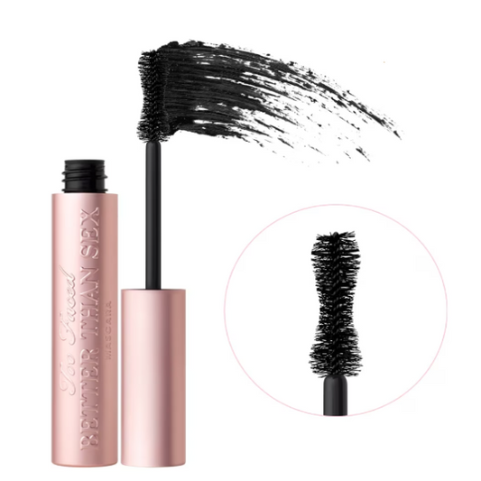 Mascara Better than Sex de Too Faced Tono Negro