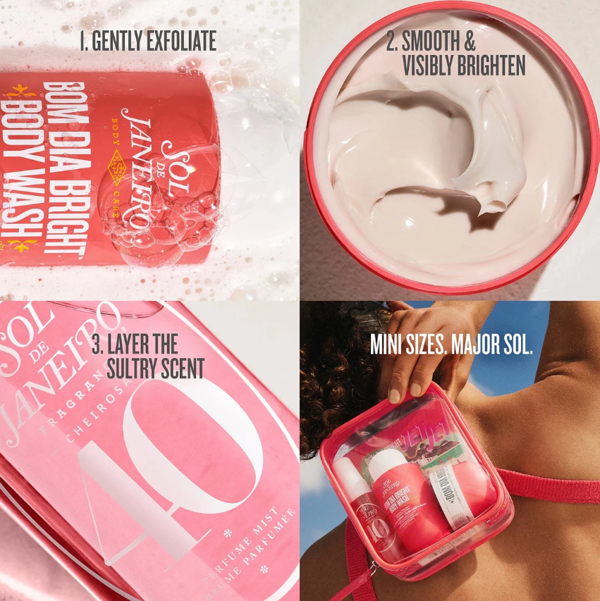 Kit de Viaje Sol de Janeiro Bom Dia Bright