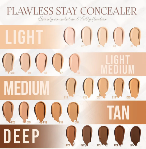 Corrector Flawless Stay de Beauty Creations C6