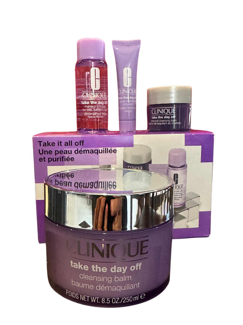 Clinique Kit Desmaquillante facial 4 Piezas Take it all off