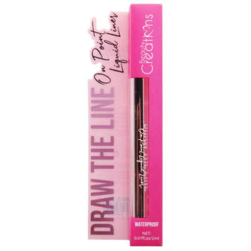 Delineador Draw the Line de Beauty Creations color Negro