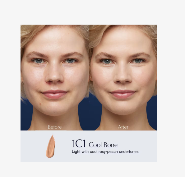 Base Double Wear de Estee Lauder Tono 1C1 Cool Bone