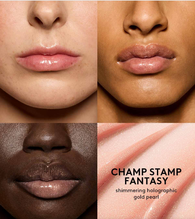 LIp Gloss Bomb Universal Luminizer Tono Champ Stamp Fantasy 10