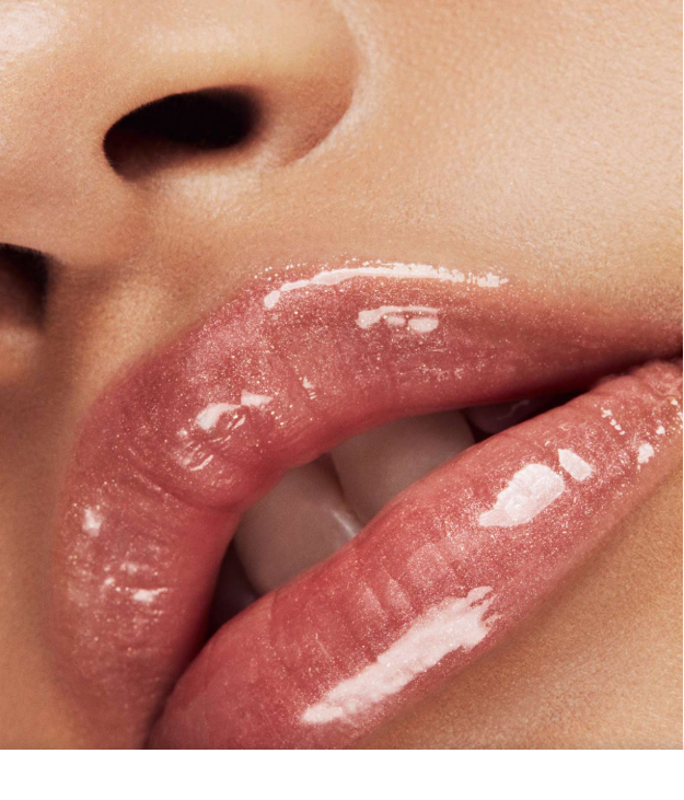 LIp Gloss Bomb Luminizer de Fenty Beauty Tono Fussy 02