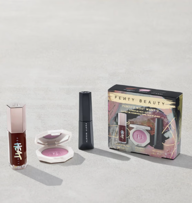 Fenty's Most Wanted 3-Piece Lip, Face + Eye Kit