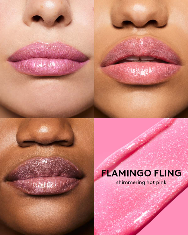 Lip Gloss Bomb Stix de Fenty Beauty Tono Flamingo Fling 05