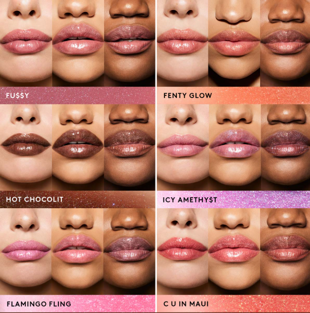 Lip Gloss Bomb Stix de Fenty Beauty Tono Flamingo Fling 05