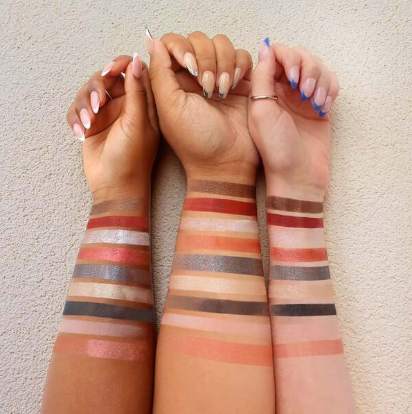 Paleta Lottie London de Harley Quinn Toxic Love 9 sombras