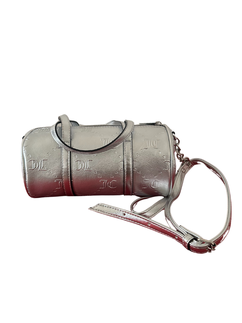 Bolsa para dama Crossbody/Handbag barrel Plateada Juicy Couture