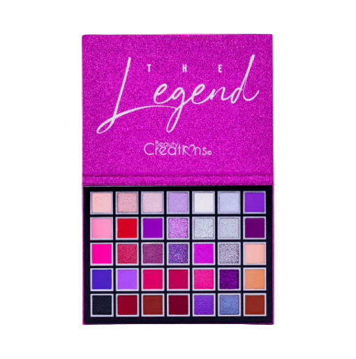 Paleta Sombras The Legend de Beauty Creations 35 sombras