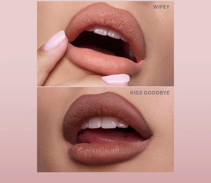Labial Mate Duo Kiss and Break up de Morphe tonos Wifey / Kiss Goodbye