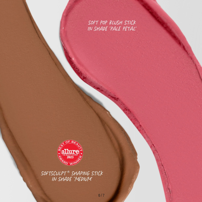 DUO Contour and Blush de Mario Tono Medium & Pale Petal