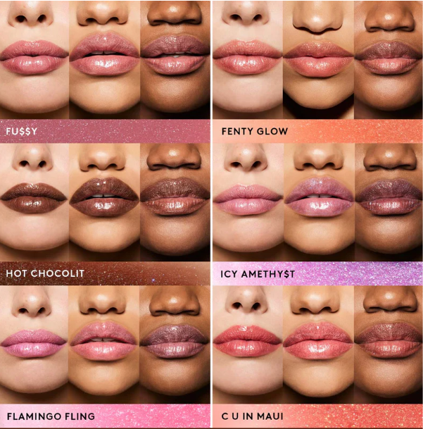 Lip Gloss Bomb Stix de Fenty Beauty Tono Is it Fussy 04