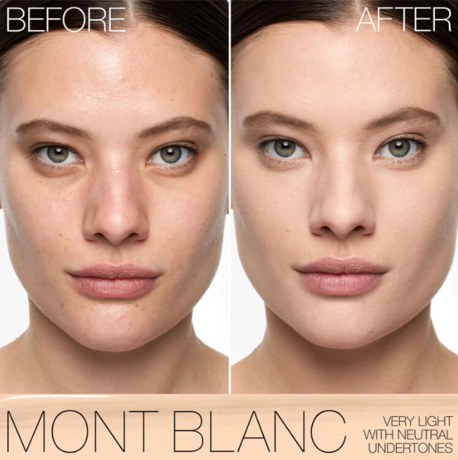 Base Nars Natural Matte Longwear Tono Light 2 Mont Blanc