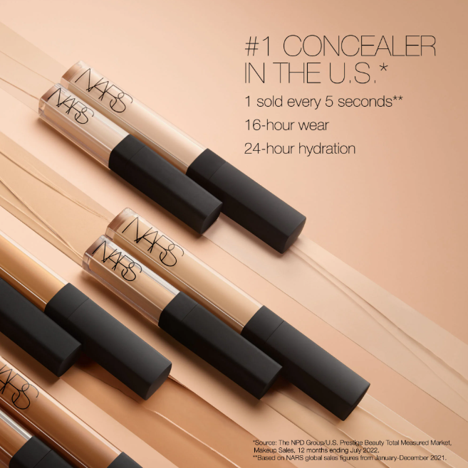 Concealer Radiant Creamy De Nars Tono Light 2 Vanilla