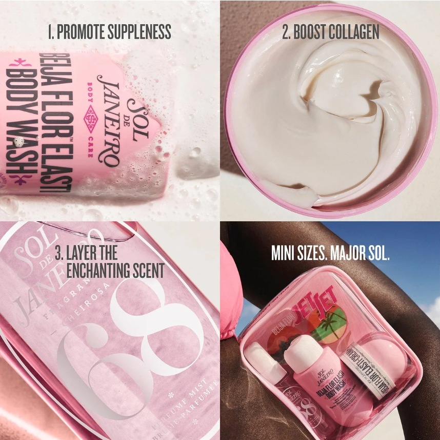 Kit de Viaje Sol de Janeiro Beija Flor Jet Set