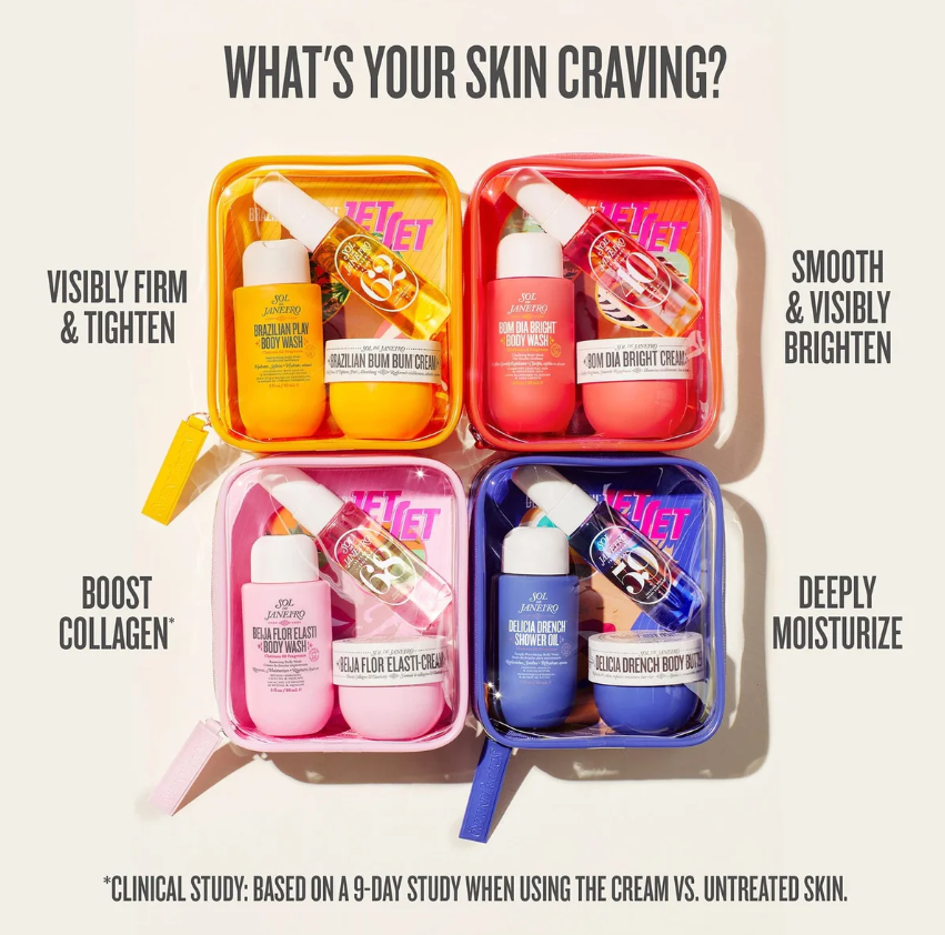 Kit de Viaje Sol de Janeiro Beija Flor Jet Set