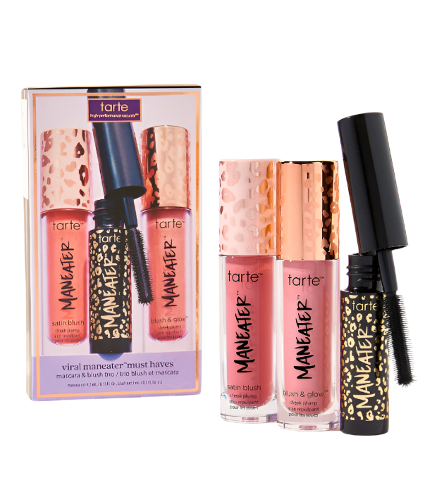 Trio Mascara y Rubor viral maneater must have Tonos Pink/Pink coral