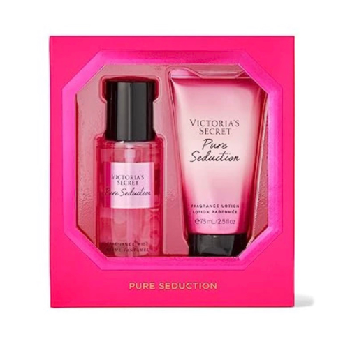 Set Victoria's Secret Crema Y Body Locion Pure Seduction 75 mL