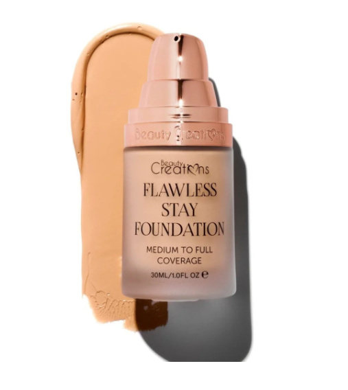 Base Liquida Flawless Stay de Beauty Creations Tono 5.1