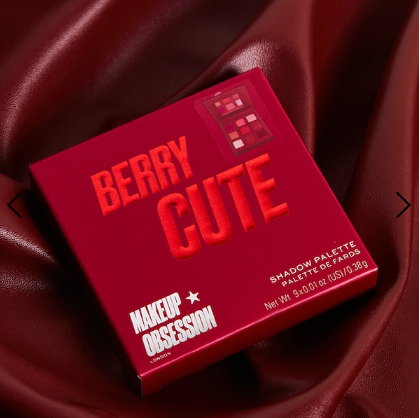 Paleta de Sombras Berry Cute de Makeup Obsession