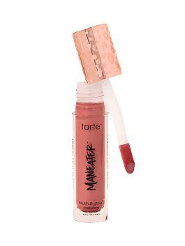 Rubor liquido Blush & Glow Maneater de Tarte Tono Peachy Pink