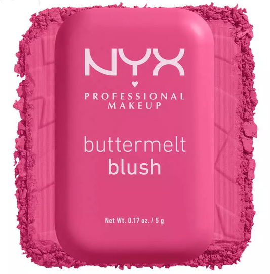 Rubor Cremoso en Polvo de NYX Tono Butta With Time