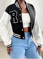 Chaqueta colegial negra