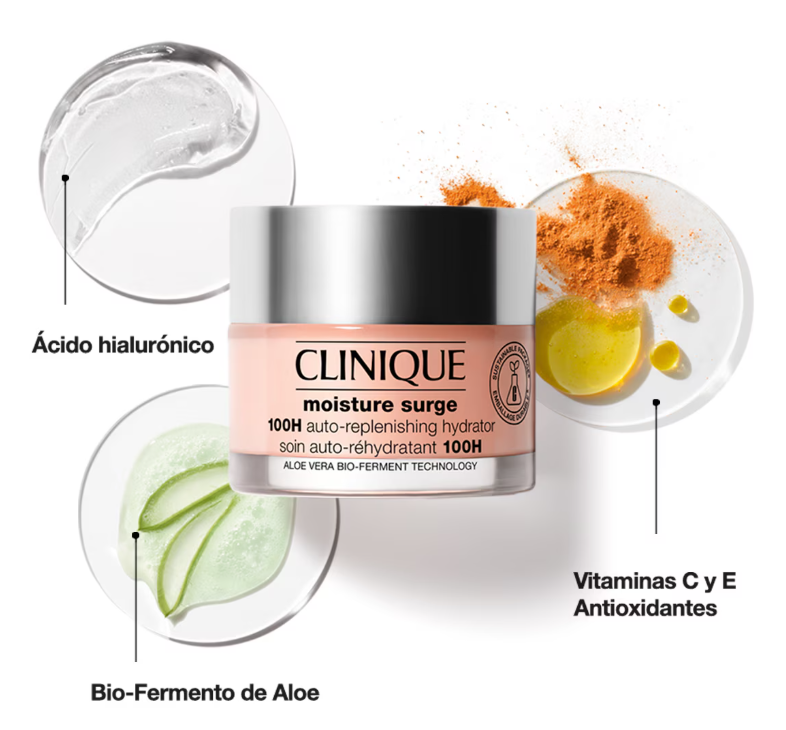 Crema Hidratante en Gel Moisture Surge 100H de Clinique