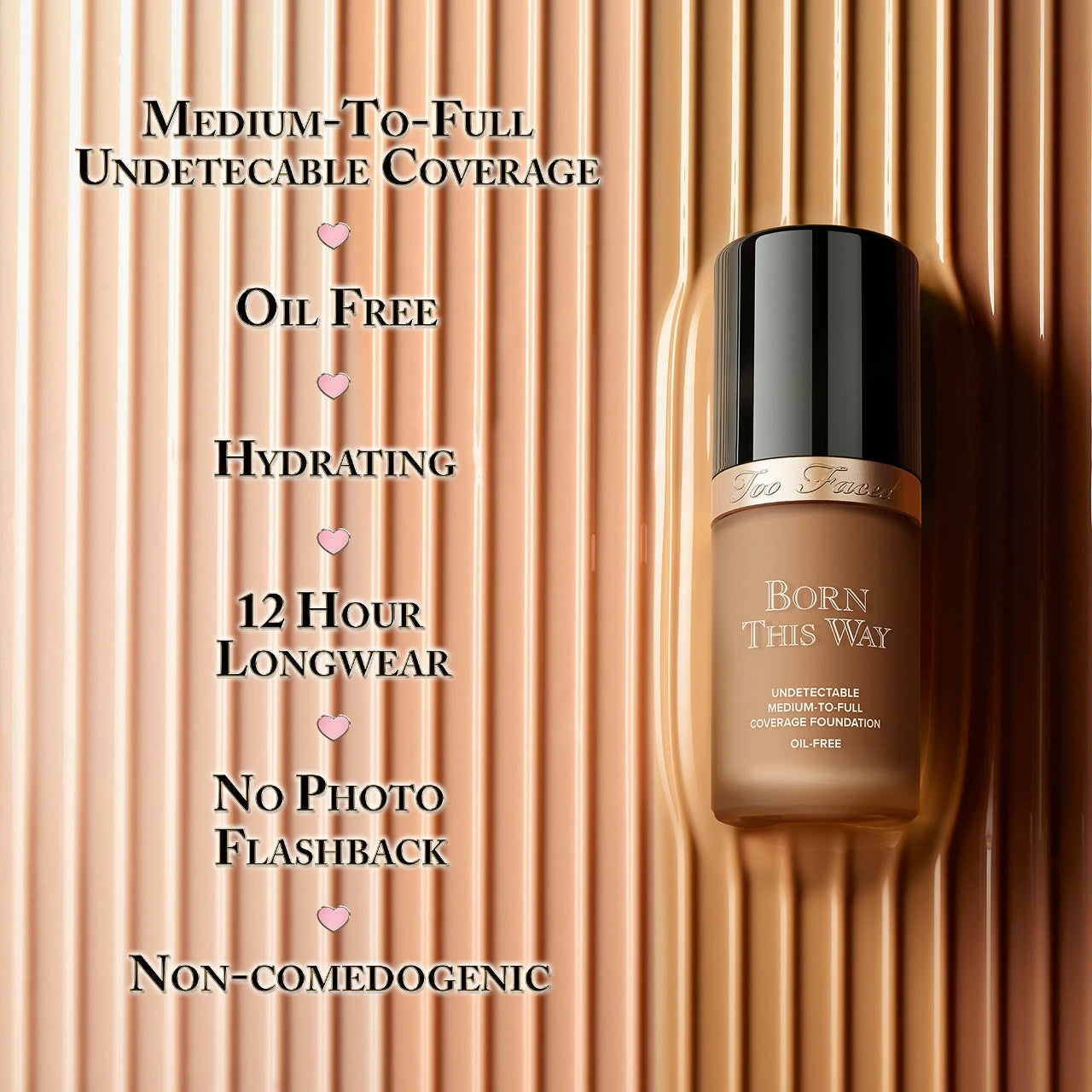 Base Coverage Too Faced Tono Golden Beige