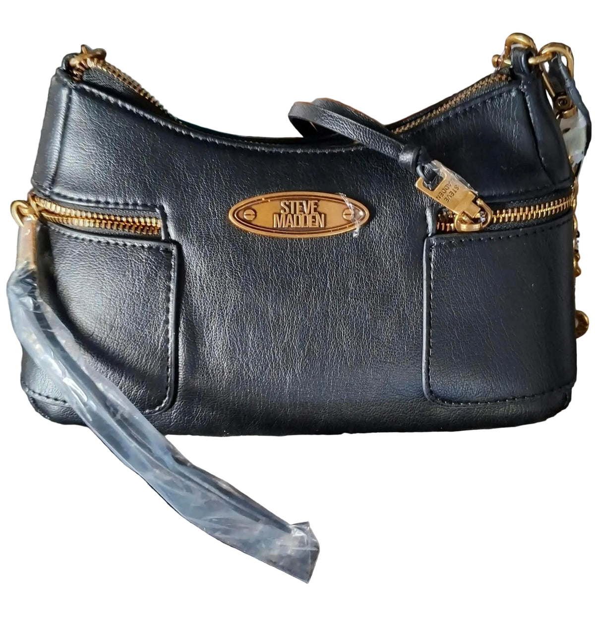 Bolsa para dama Shoulderback Steve Madden color Negro