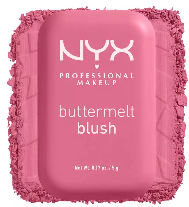 Rubor Cremoso en Polvo de NYX Tono For the Butta