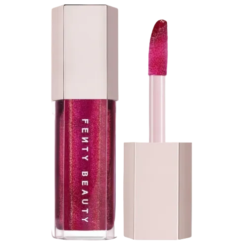 Lip Gloss Bomb de Fenty Beauty Tono Fuchsia Flex 12